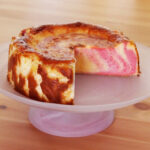 Volcano cheese cake Strawberry